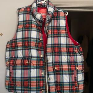J. Crew puffer vest.